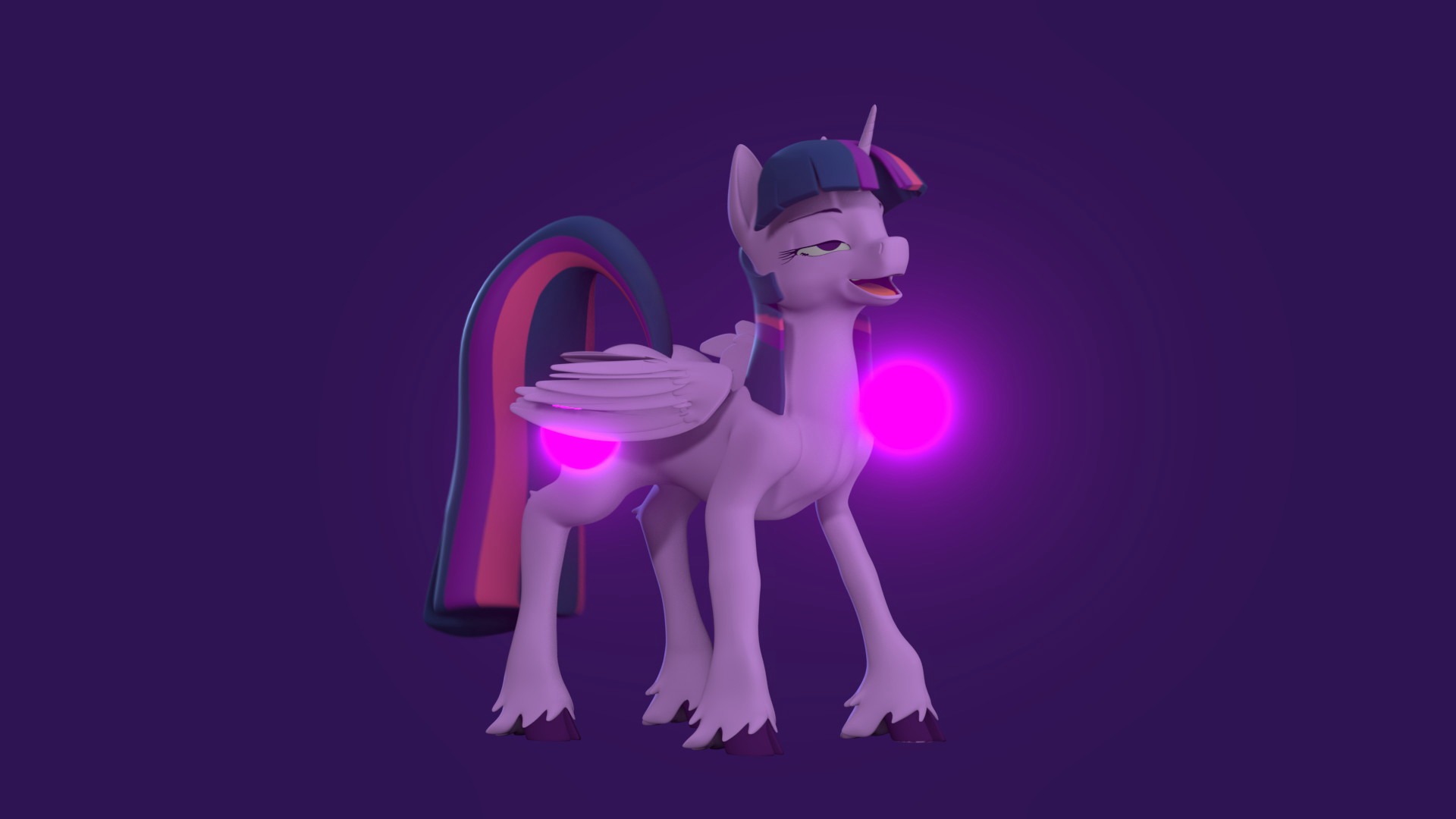 Twilight Sparkle Low-poly 3D model_30