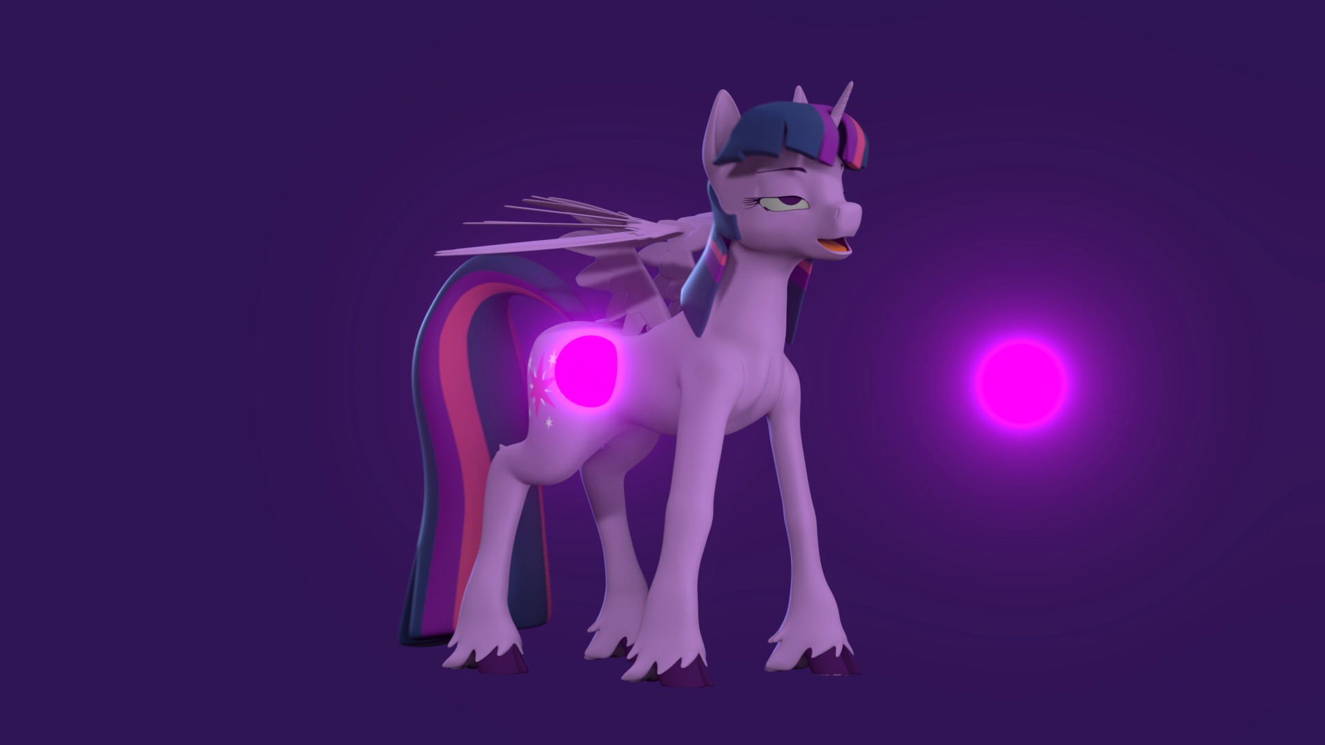 Twilight Sparkle Low-poly 3D model_103