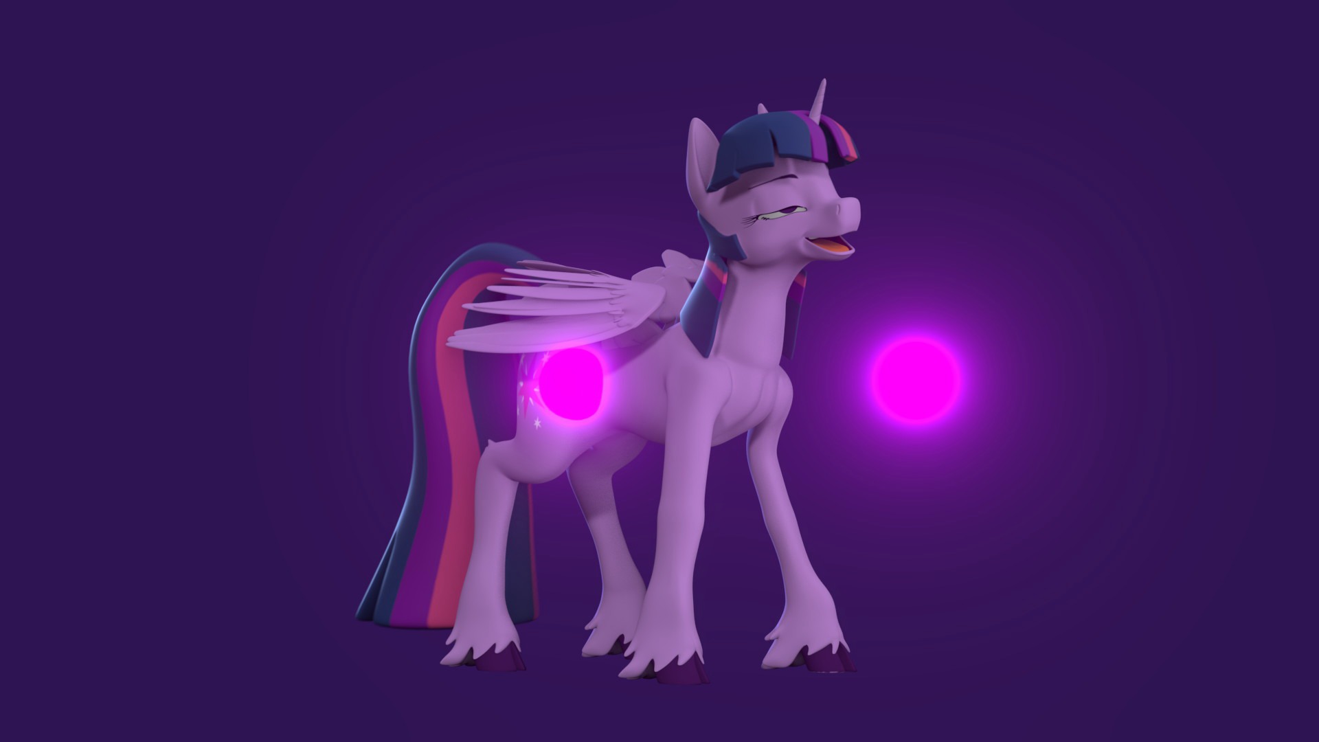 Twilight Sparkle Low-poly 3D model_95