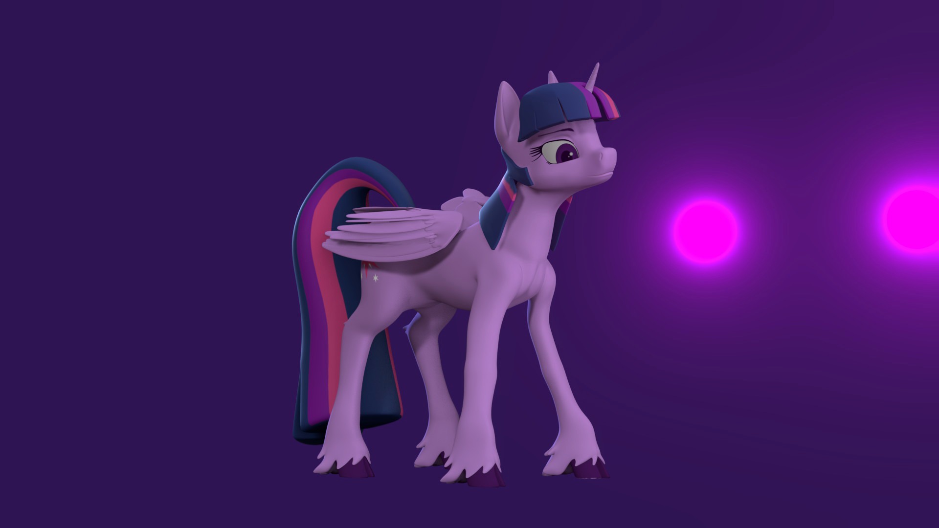 Twilight Sparkle Low-poly 3D model_70