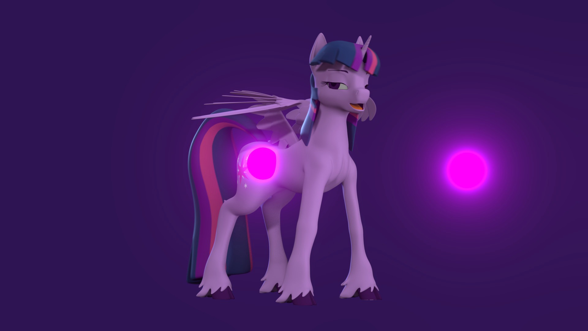 Twilight Sparkle Low-poly 3D model_97