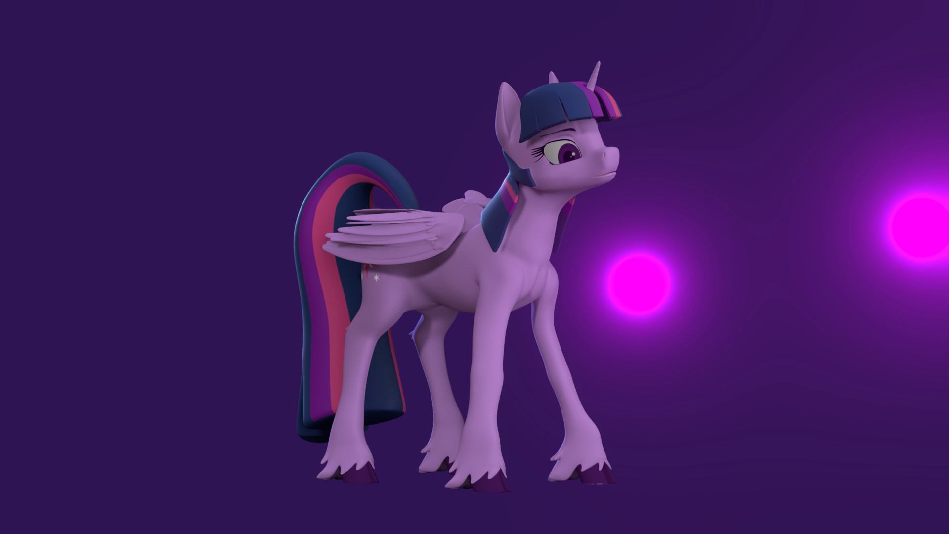 Twilight Sparkle Low-poly 3D model_77