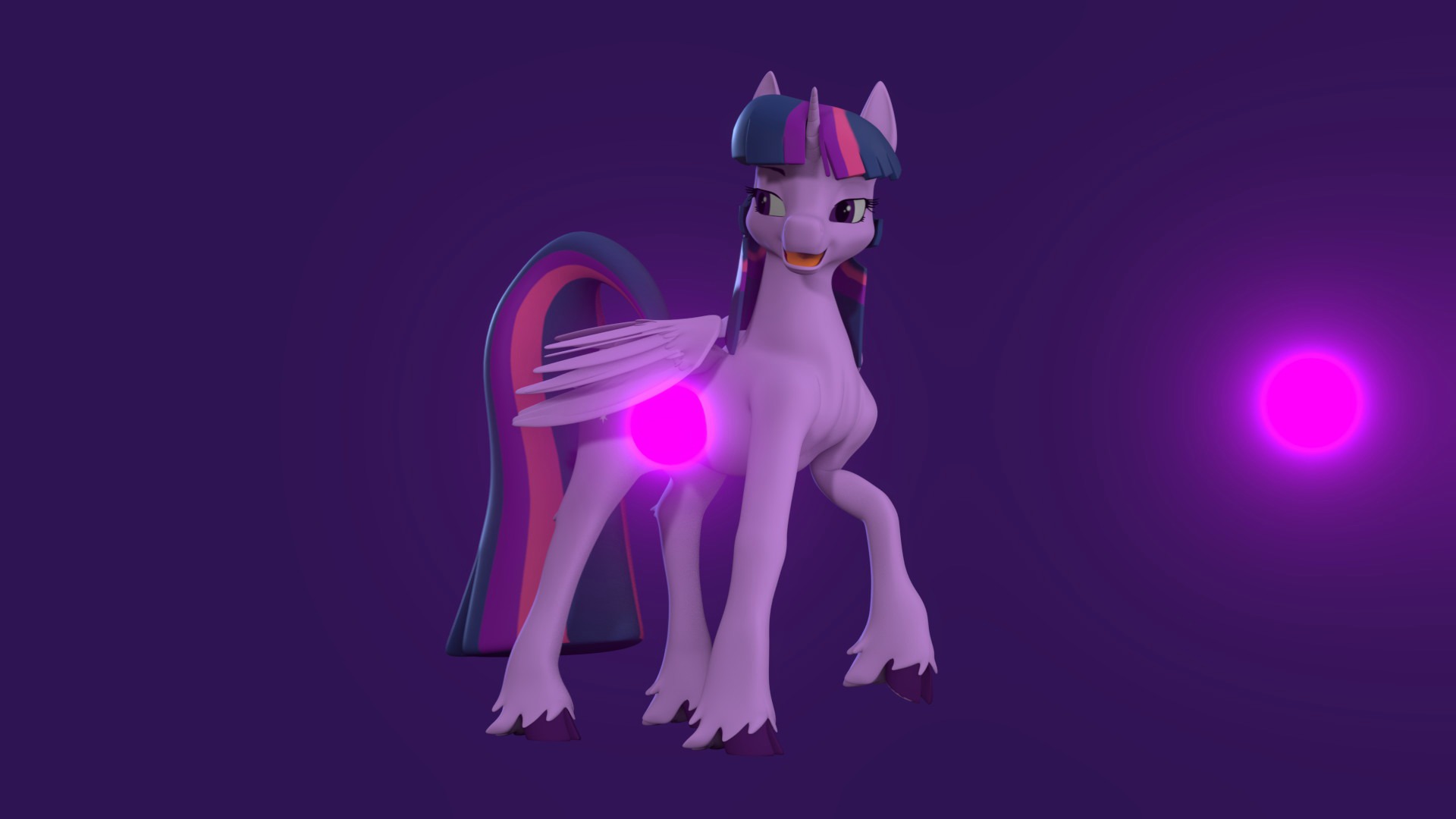 Twilight Sparkle Low-poly 3D model_85