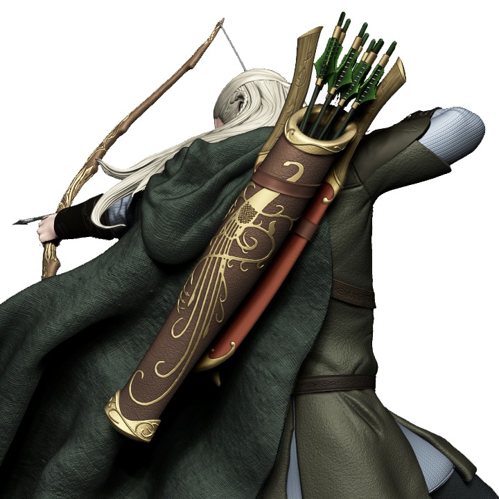 Legolas statue for 3D Printing 3D print model_5