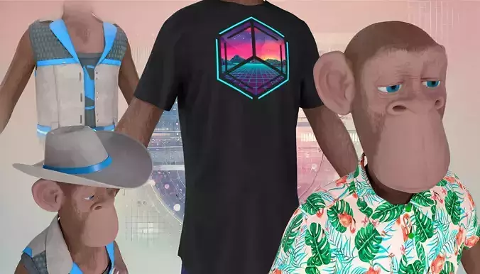 Ape Character with customization