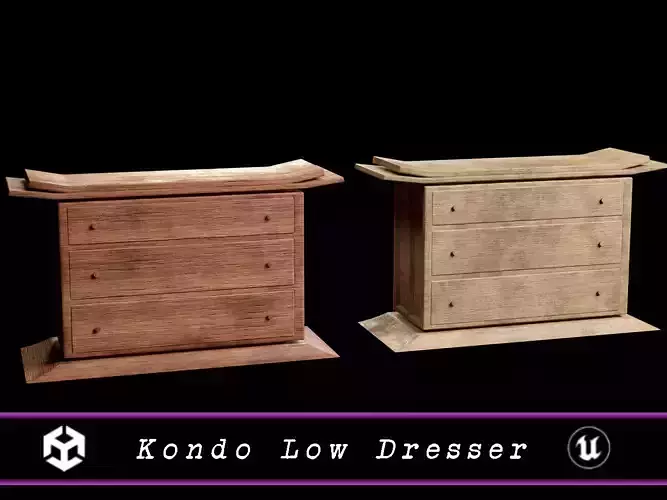 Kondo Low Dresser Furniture 