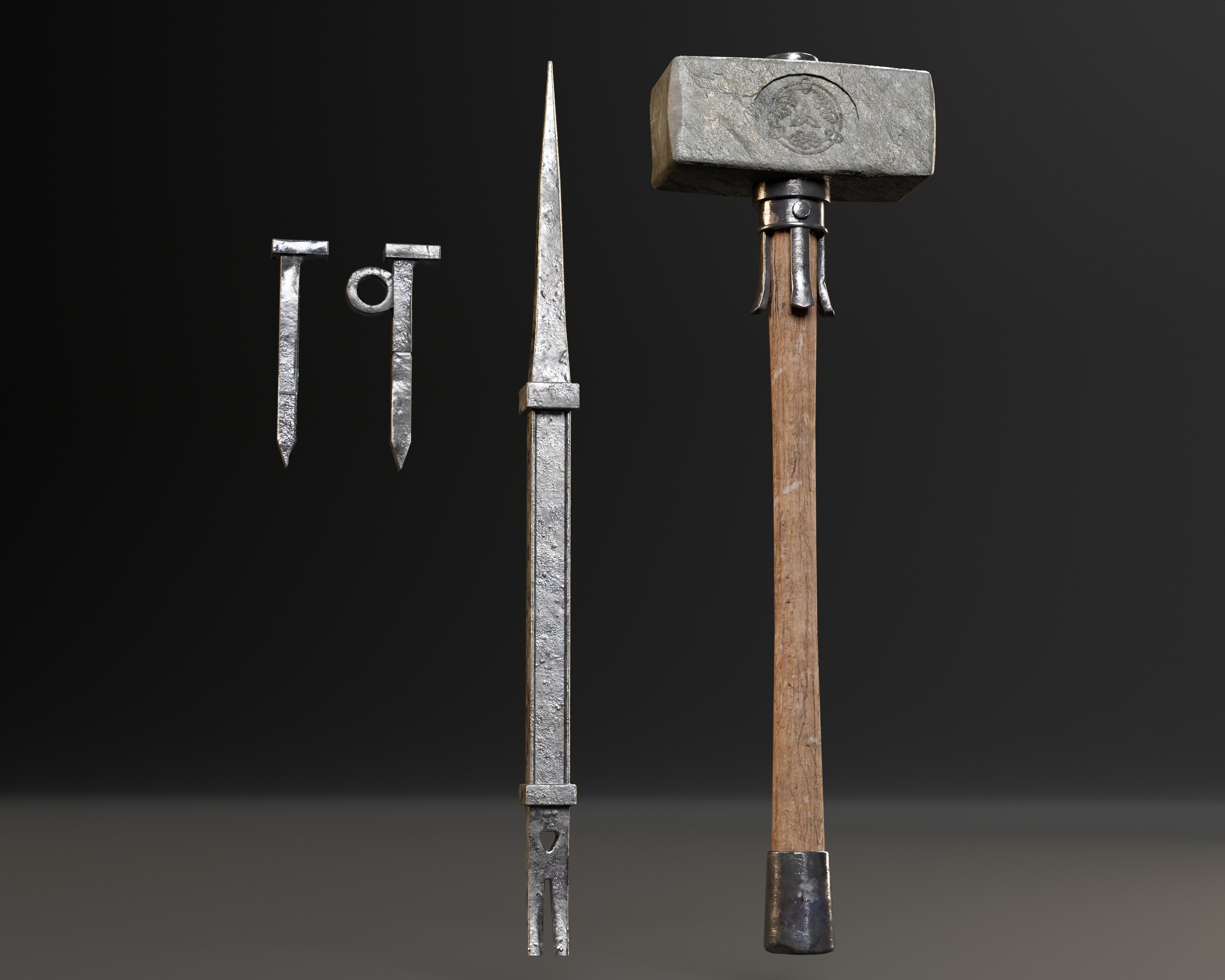 Torher Weapons 3D model Blacksmith Torture Tools VR / AR / low-poly | CGTrader