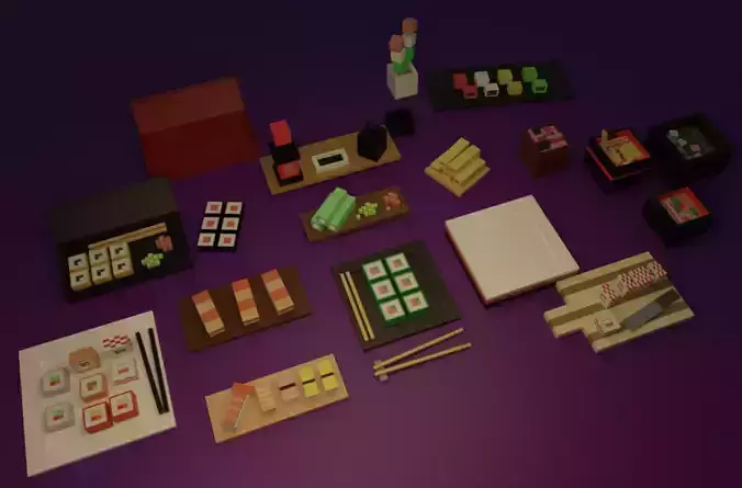 Large Sushi and Ramen Set