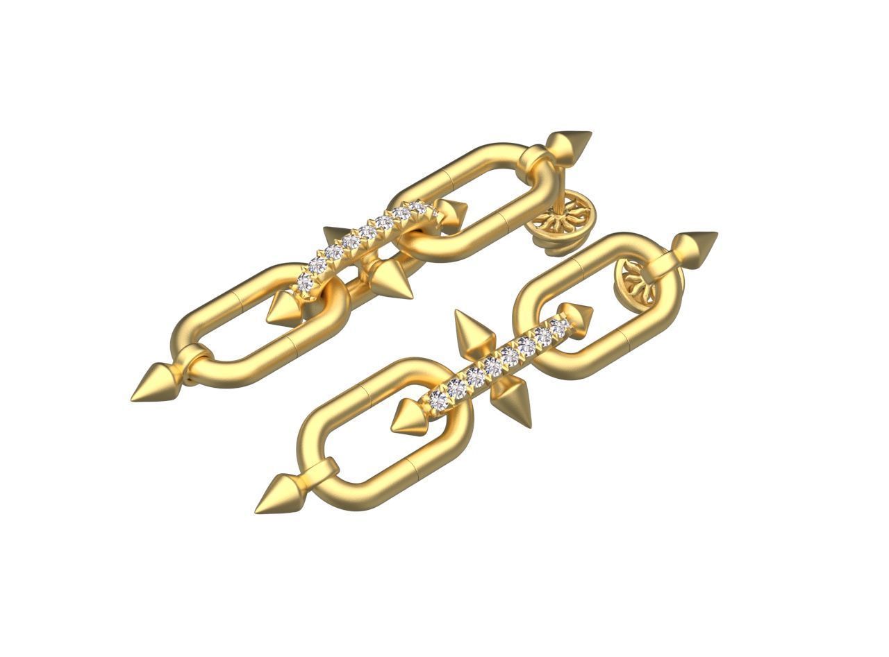 EARRINGS 3D print model_34