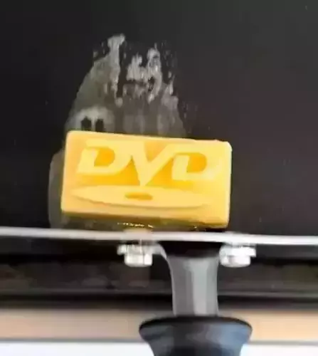 butter mold Bouncing DVD LOGO 3D print model