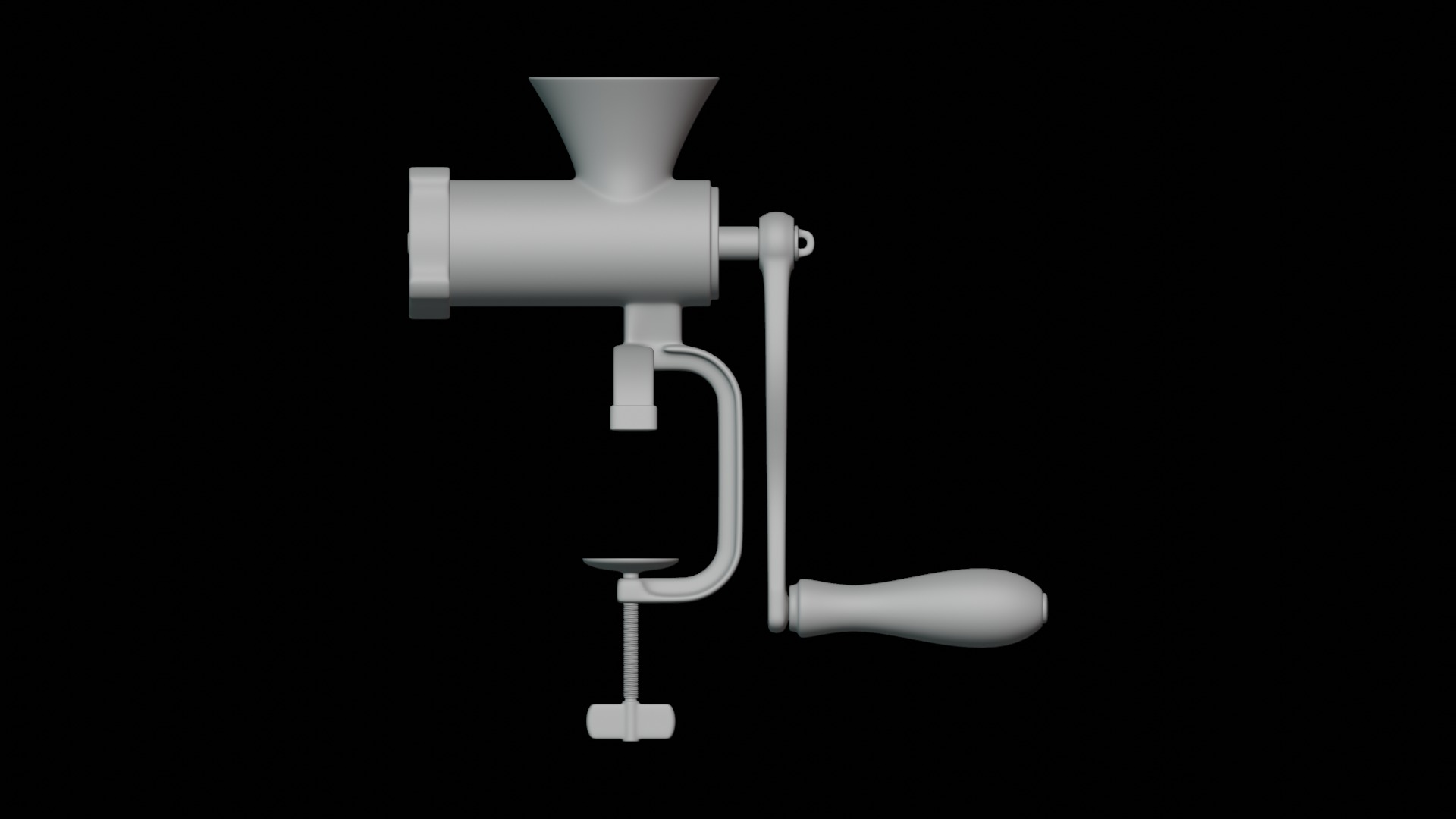 Meat Grinder 3D model_8