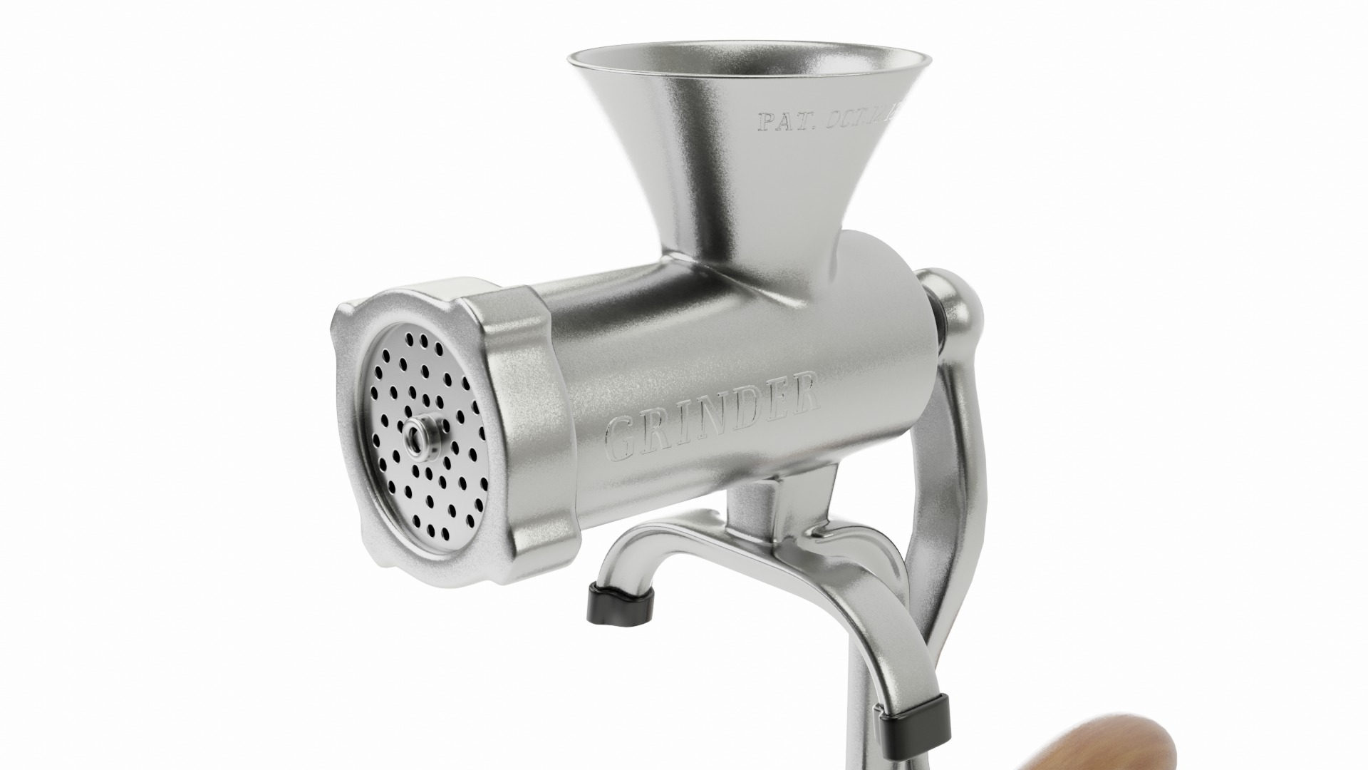 Meat Grinder 3D model_2