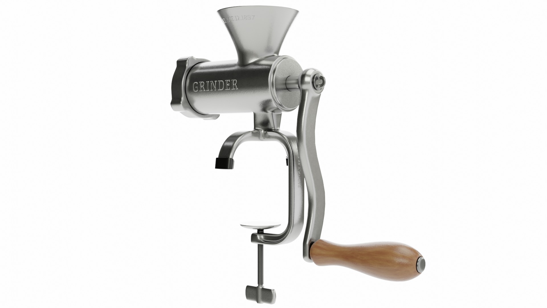 Meat Grinder 3D model_4