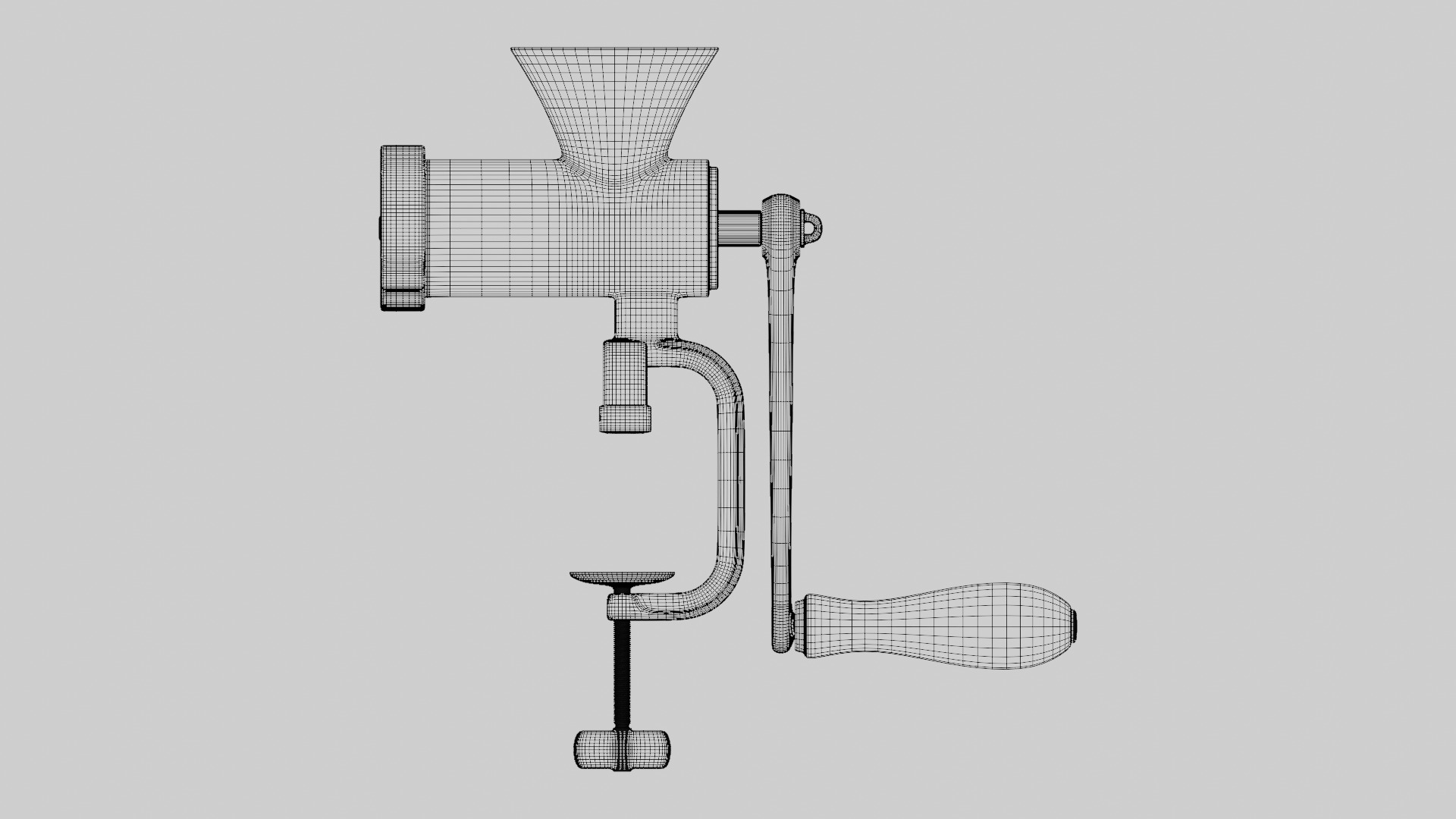 Meat Grinder 3D model_13