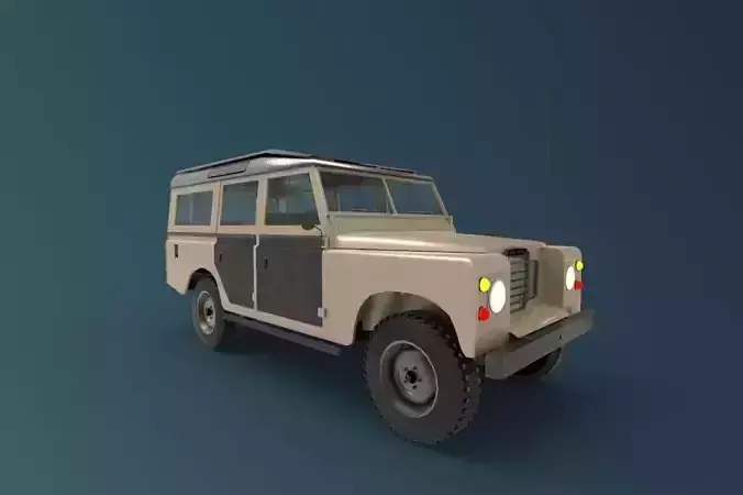 LR Classic Car 3D model