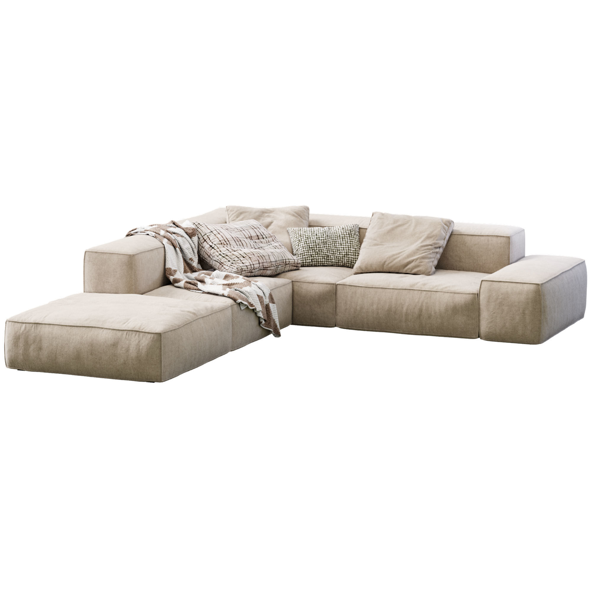 Living Divani NeoWall Sofa 3D model_3