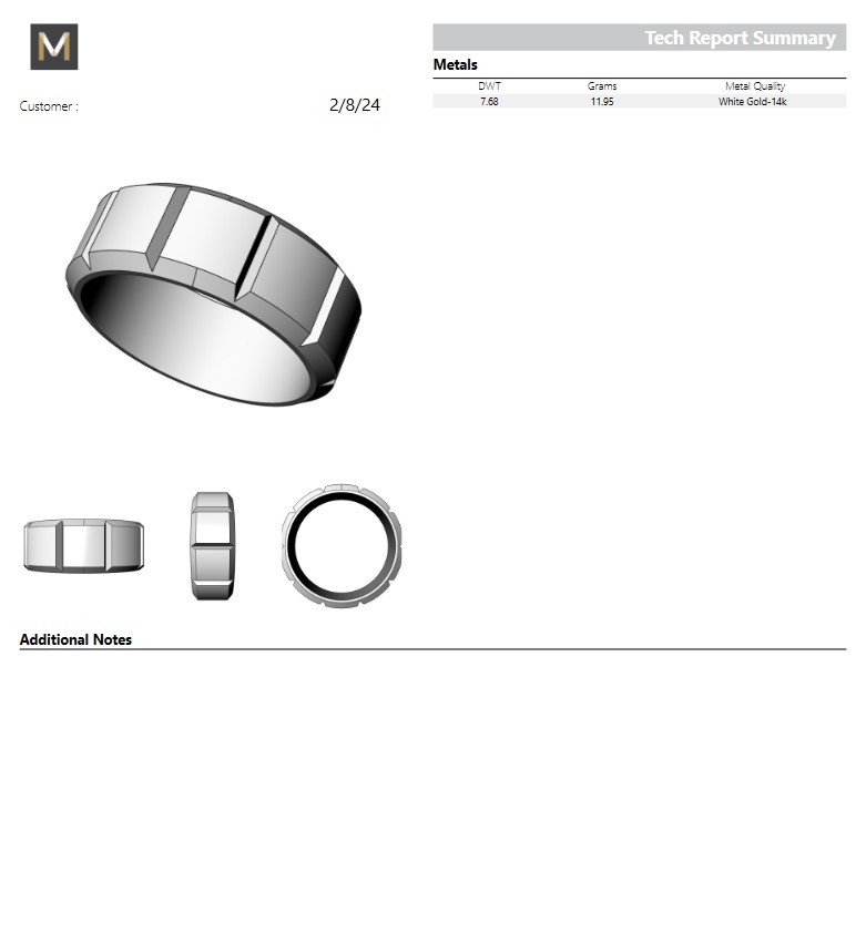 Ring Design gold 3D print model_1