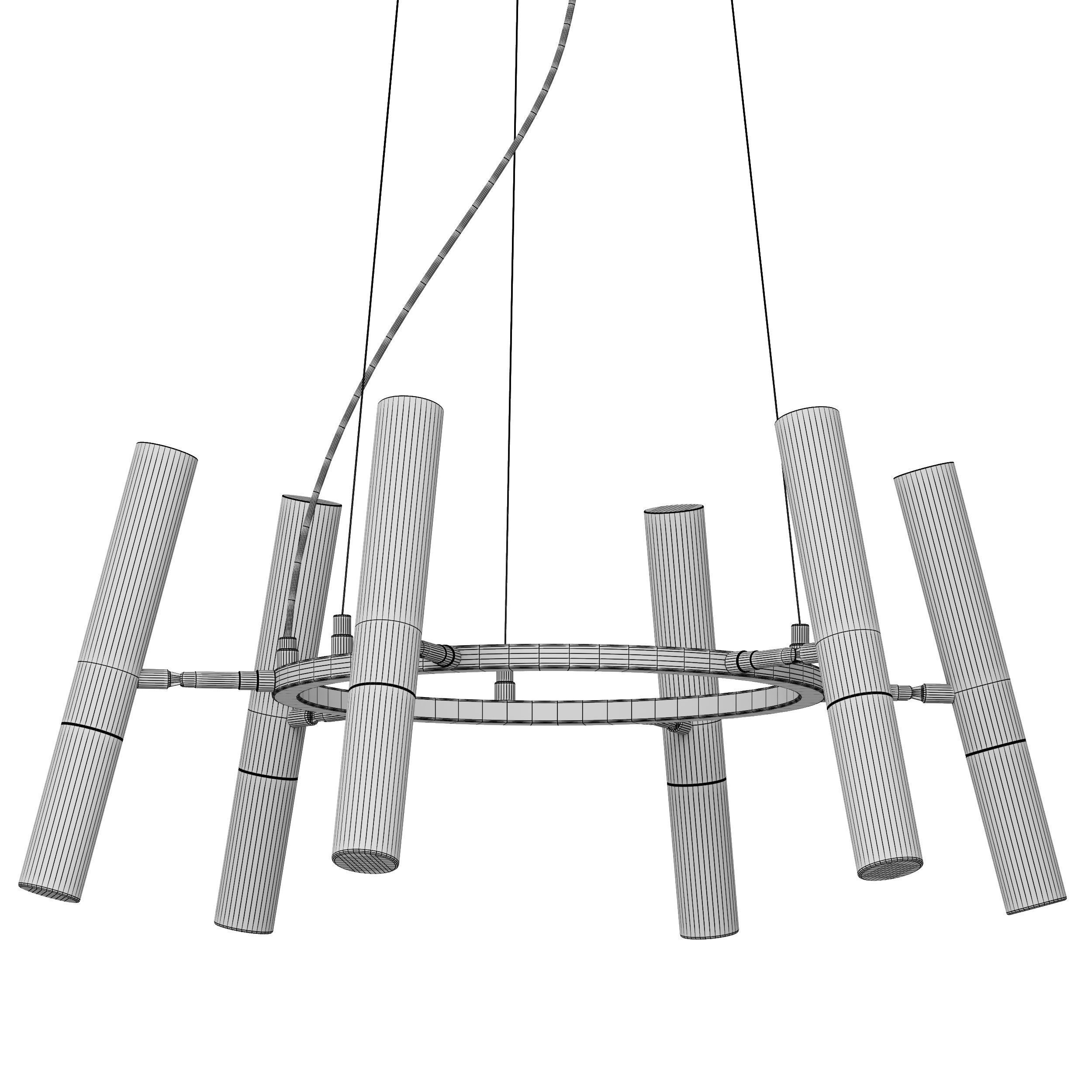 Hanging chandelier ST Luce ECLIP SL1236 203 06 3D model_4