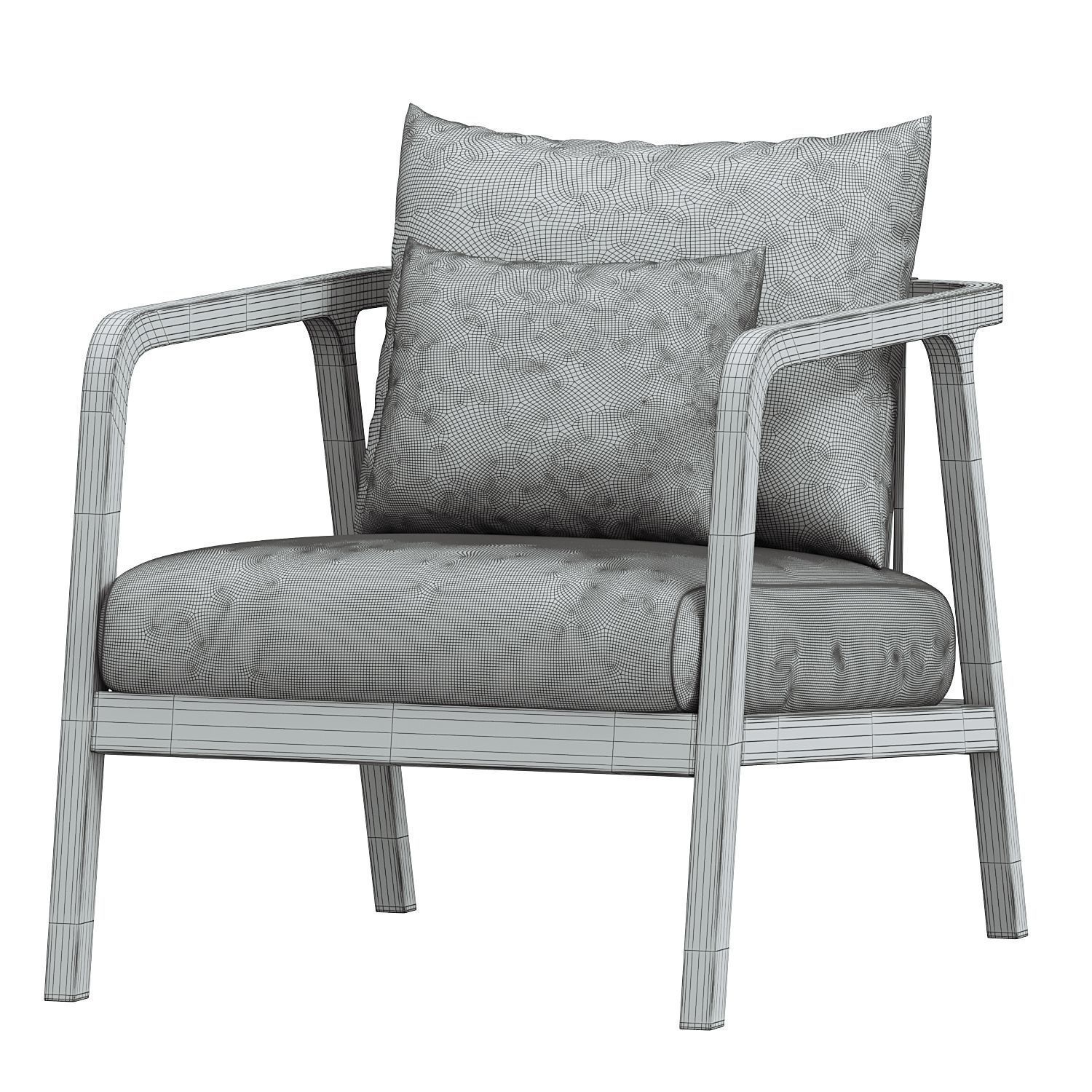 Numa Outdoor Chair 3D model_3