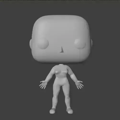 Funko Pop Female Body Base
