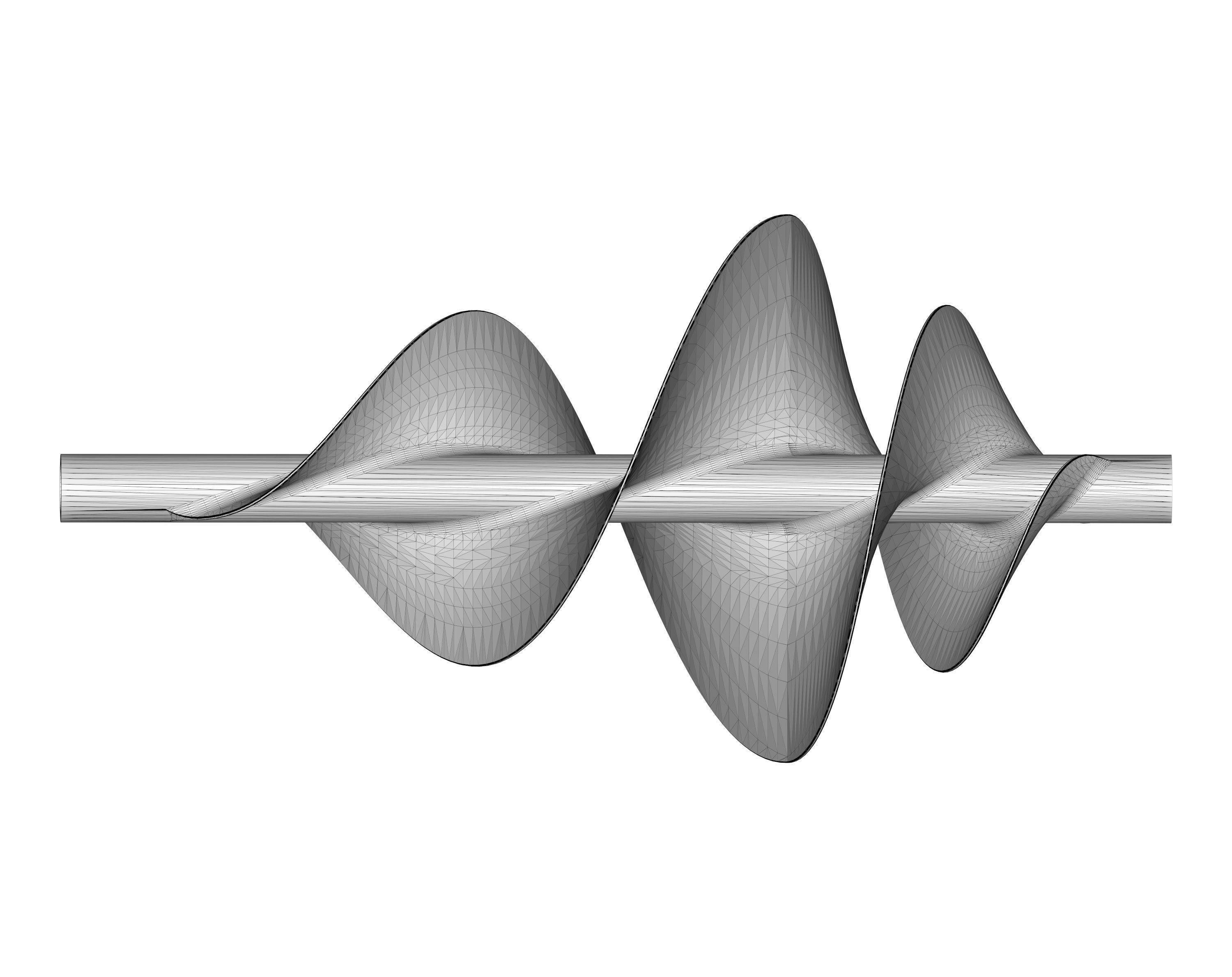 Spiral wind turbine 3D print model_3