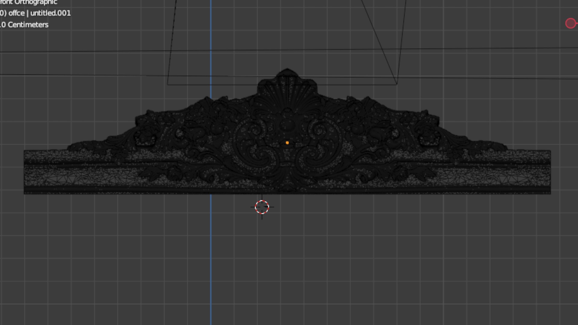 classic decor ornament 09 3D model_5