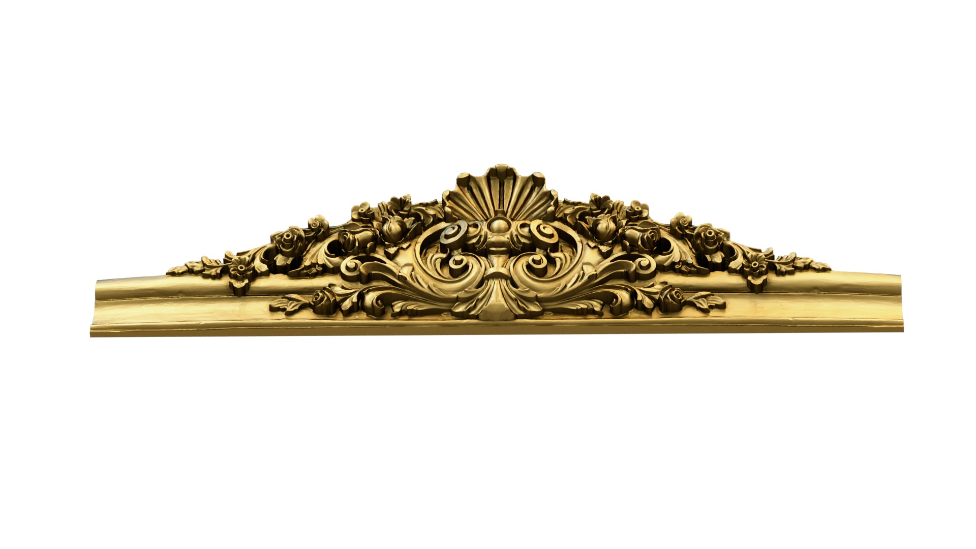 classic decor ornament 09 3D model_2