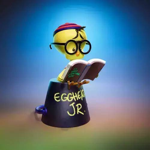 Egghead jr - Looney Tunes 3D print model