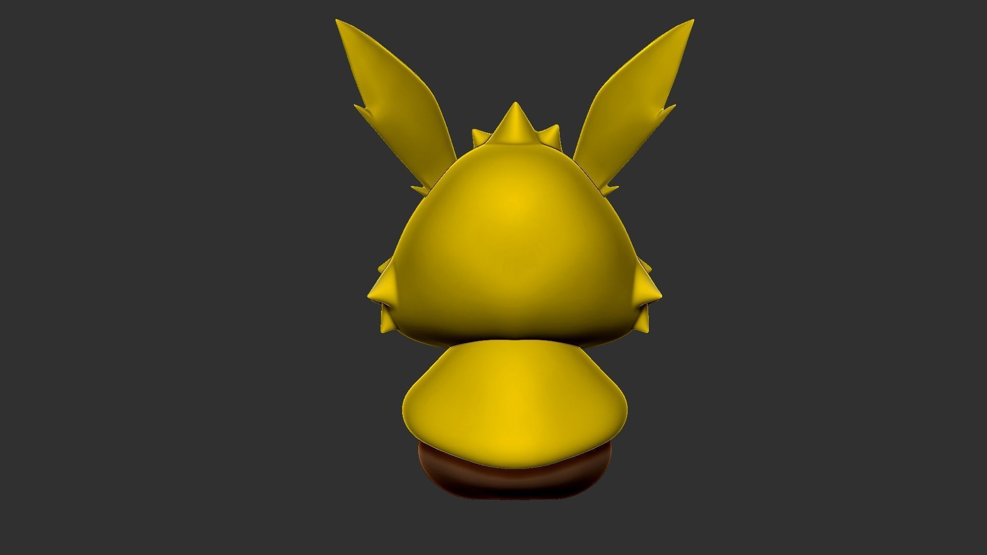 eevee jolteon style 3D print model_5