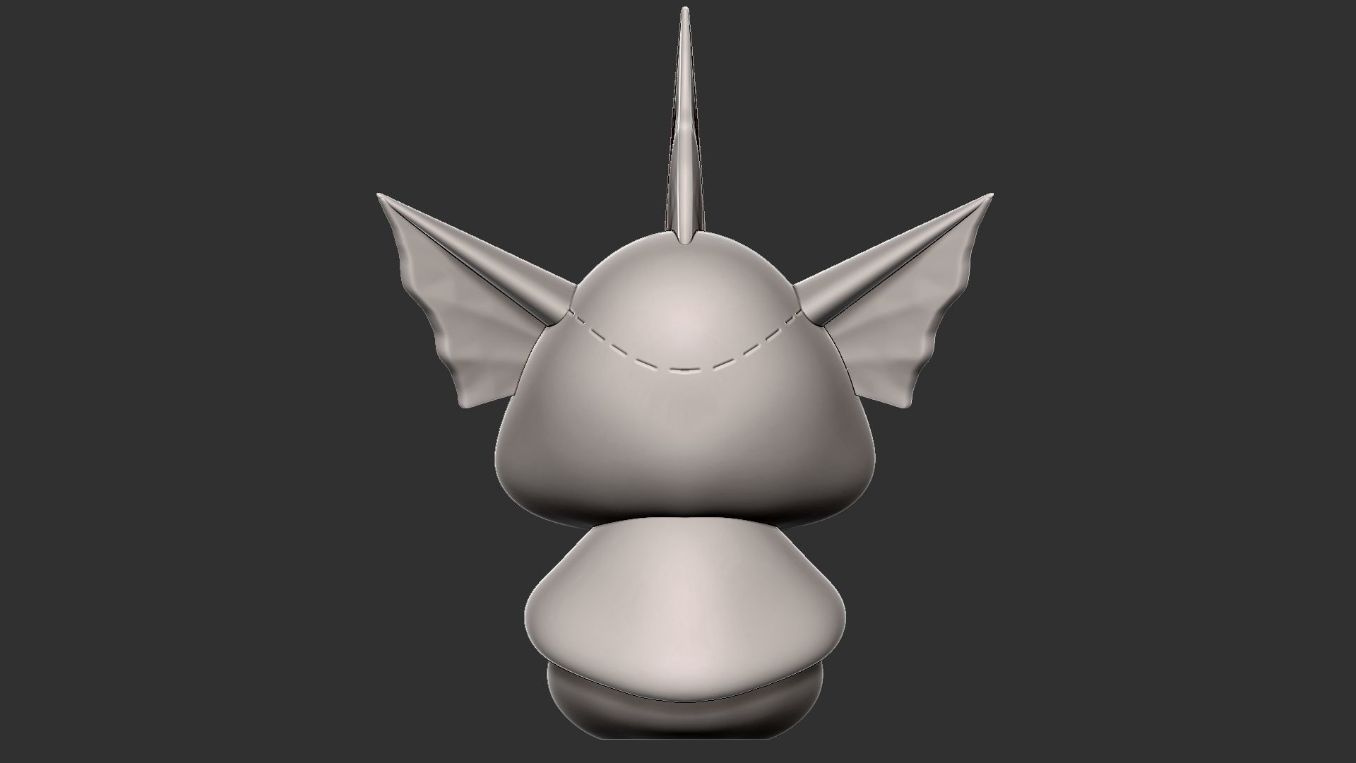 eevee vaporeon style 3D print model_8
