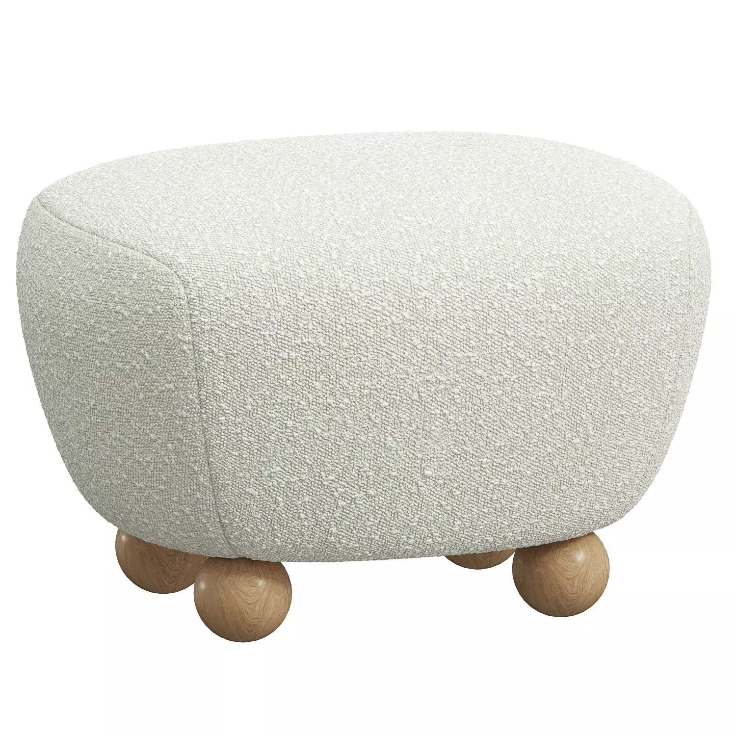 Bear Ottoman 3D model