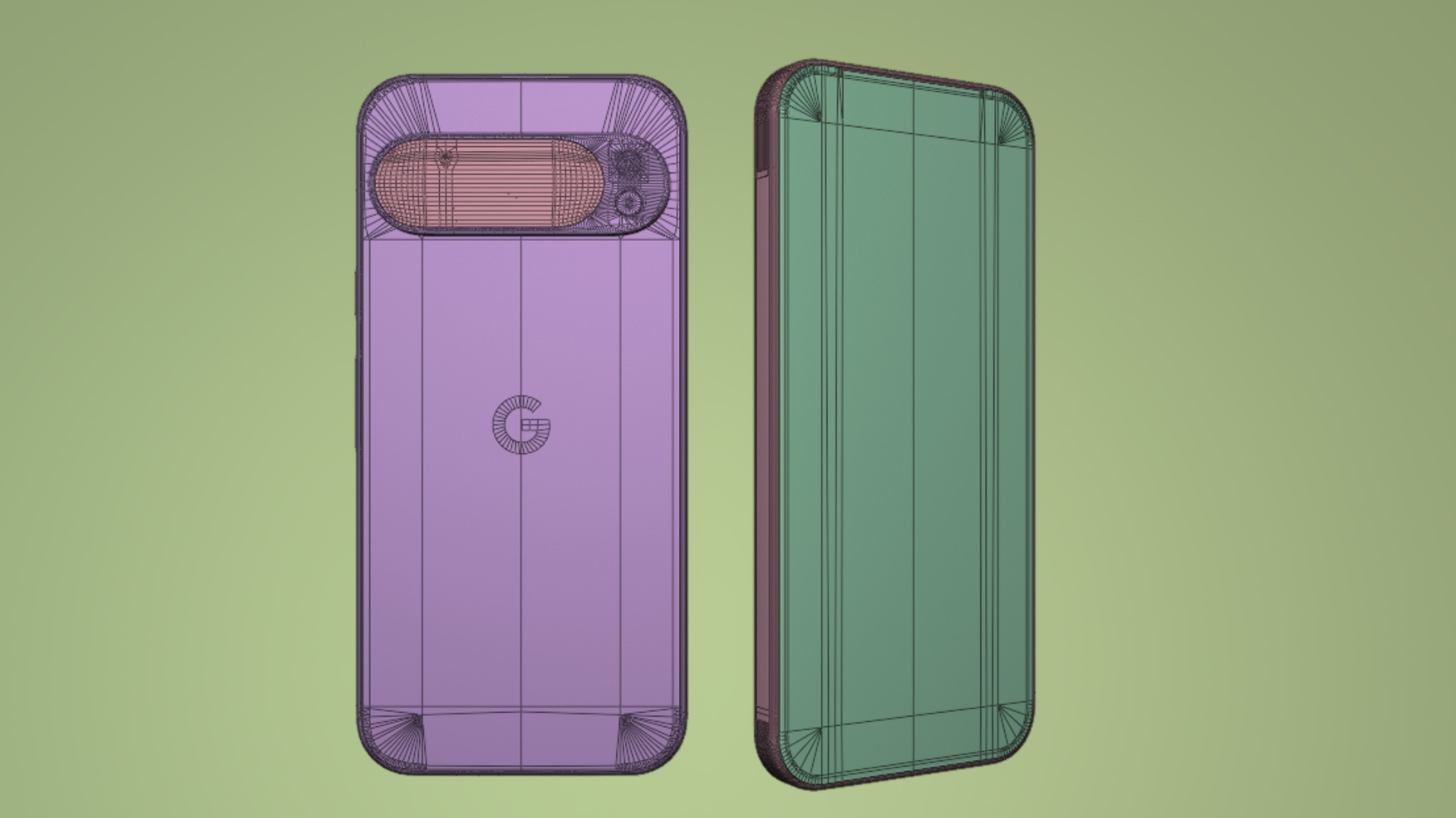 Google Pixel 9 Pro Obsidian 3D model_10