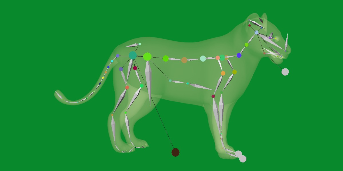 Lion Cub Low-poly 3D model_24