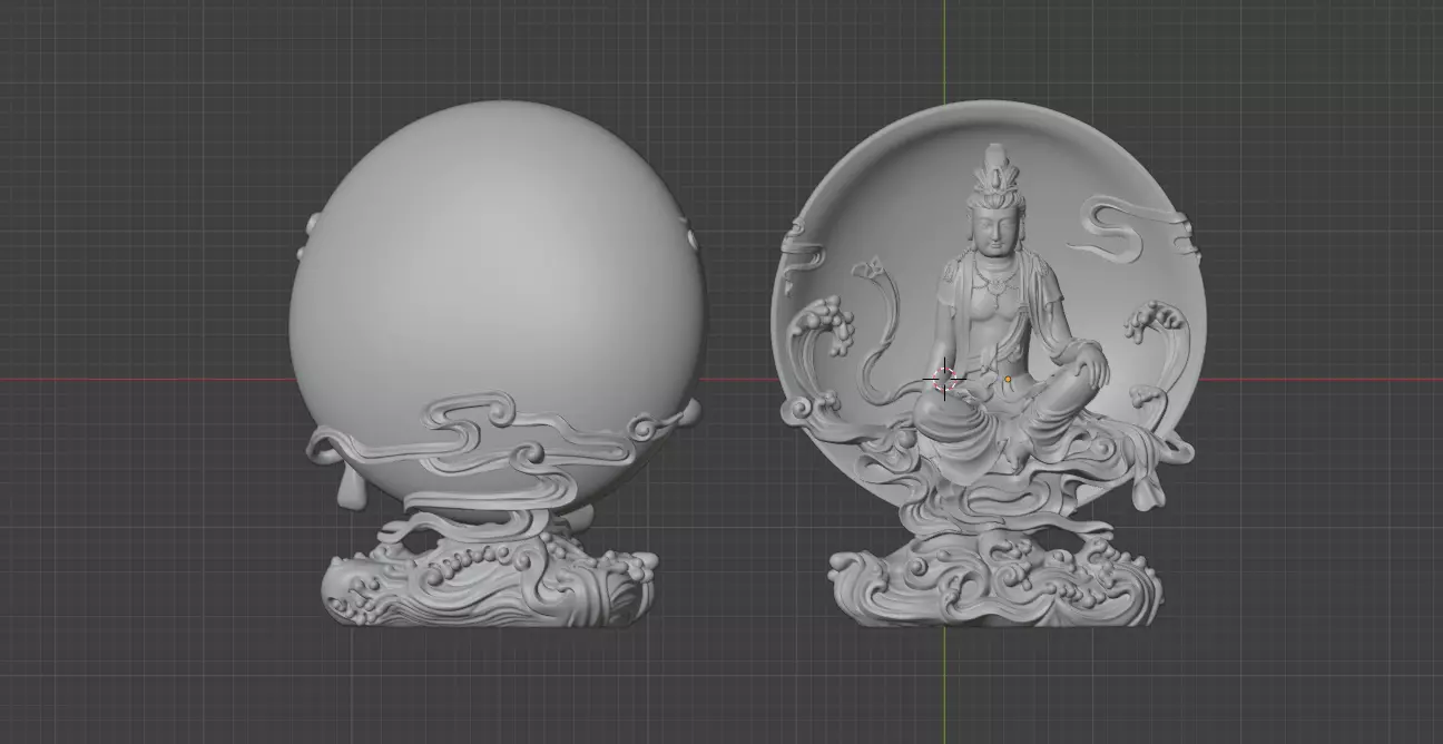 Guan Yin 3D print model_0