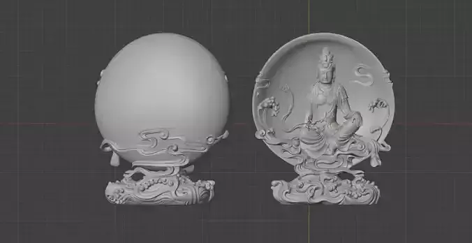Guan Yin 3D print model