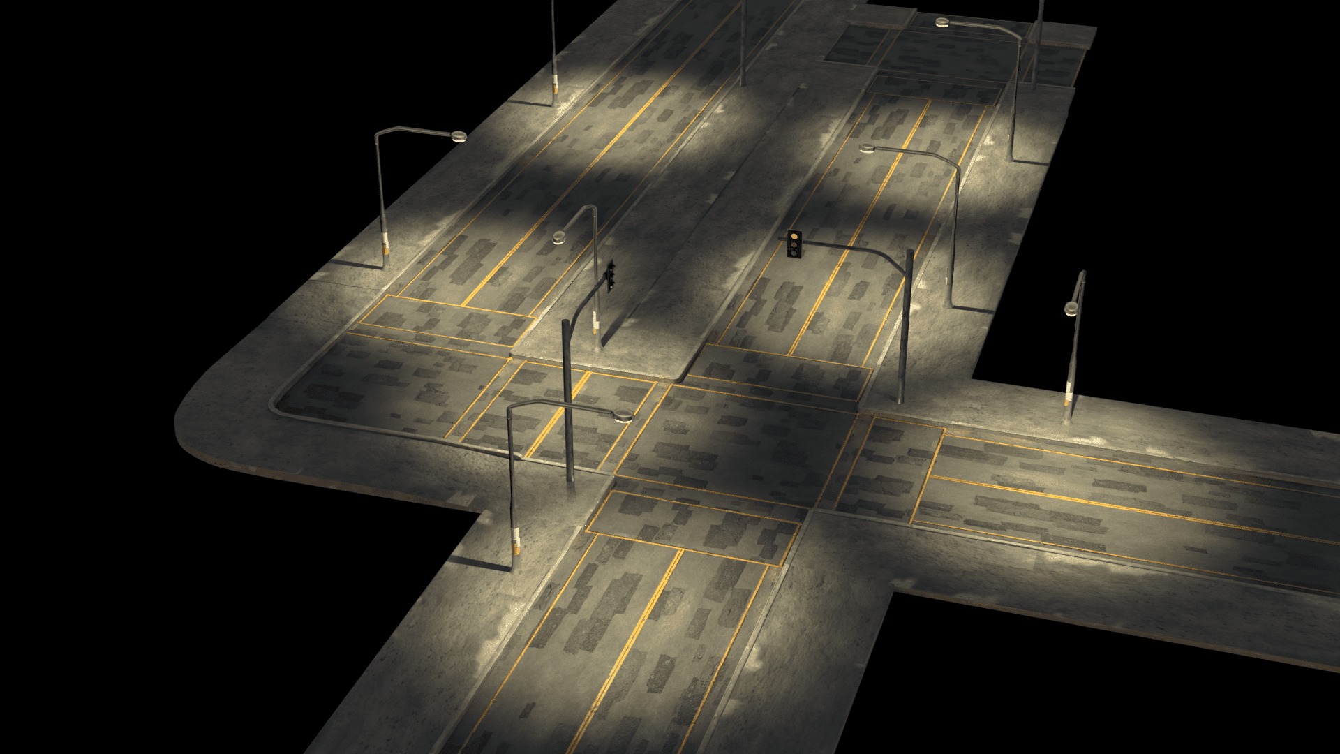 Pack Street 3D model_2