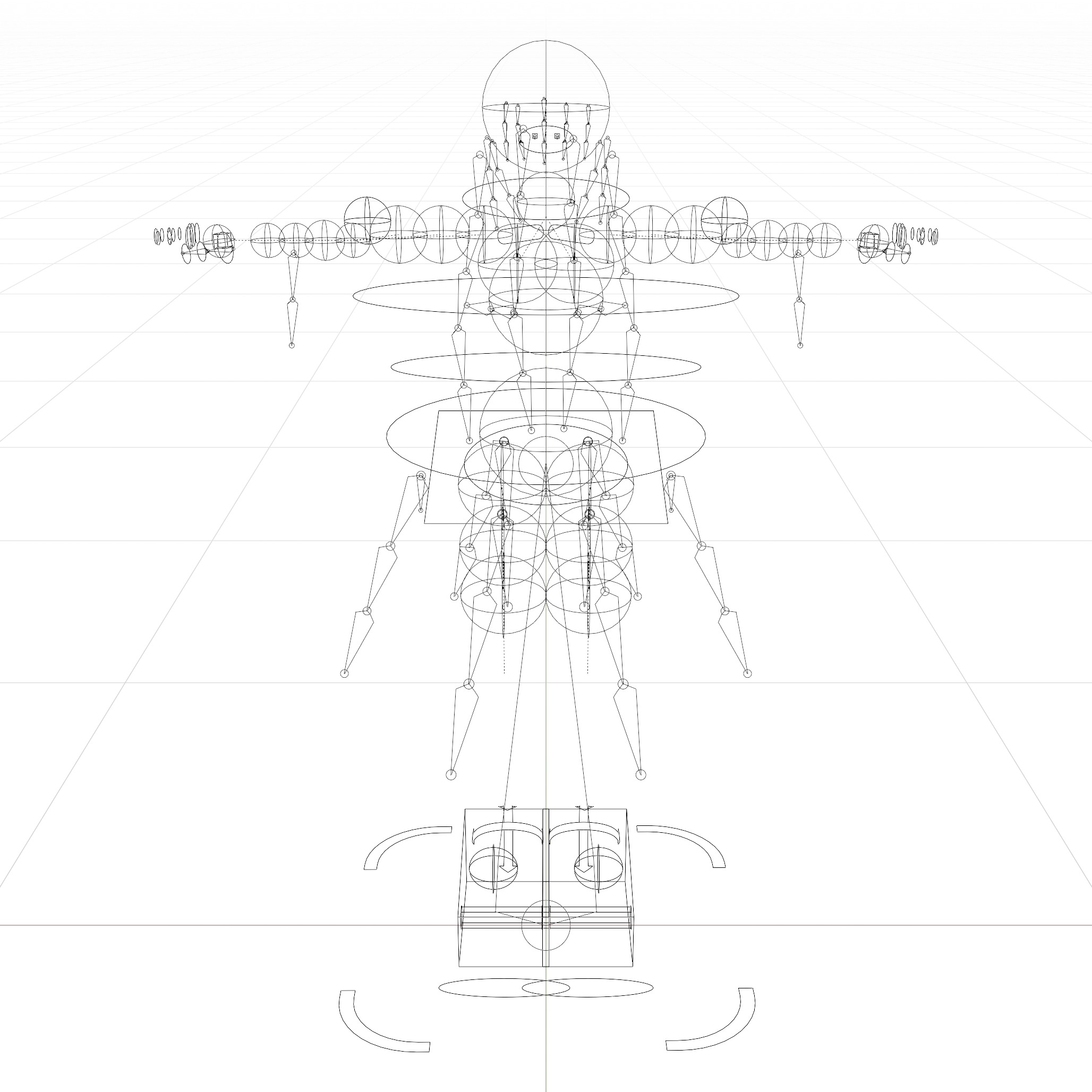 Anime Maid Rigged Character Model - VR Chat 3D model_16