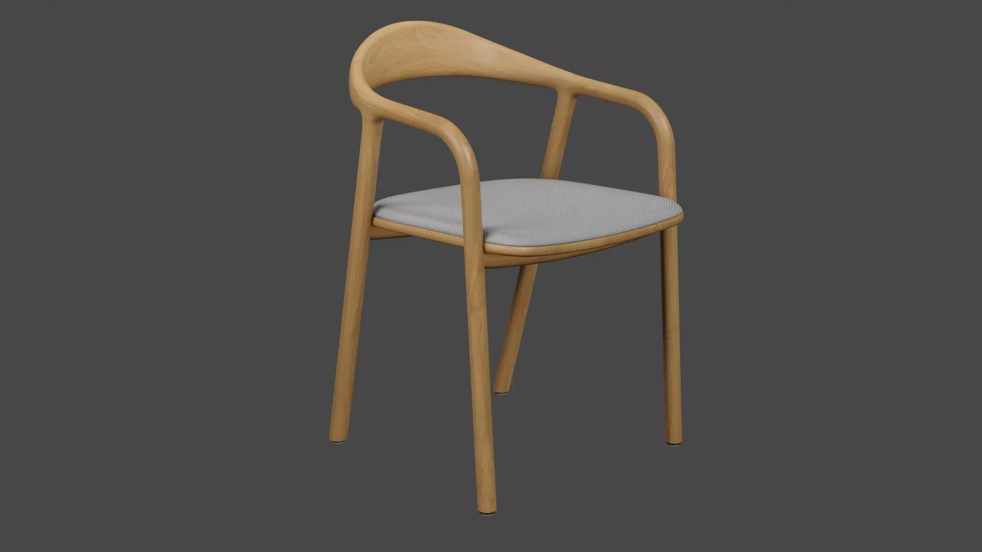 Neva chair 3D model_0