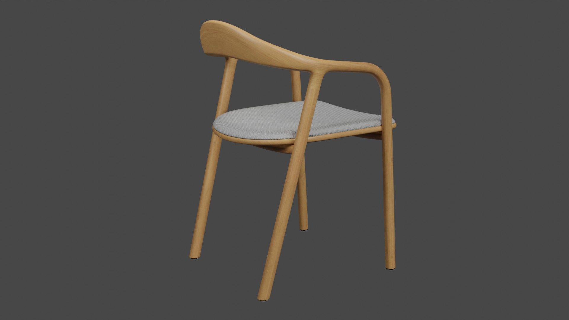 Neva chair 3D model_3