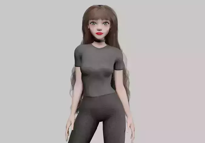 Young cute Woman V40575 