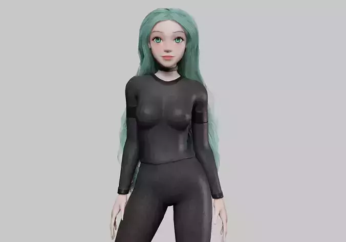 Standard cute Woman V41359 