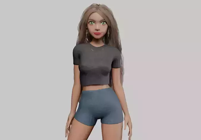 Pretty Young woman V36505 