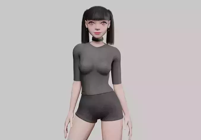 Pretty teen Woman V22191 