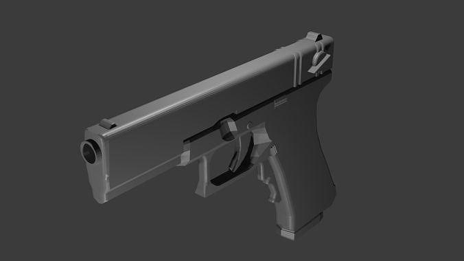 G18 GUN 3D MODEL 3D model