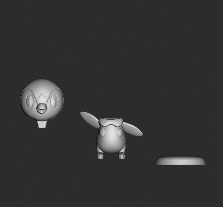 Piplup  Pokemon 3D print model_6