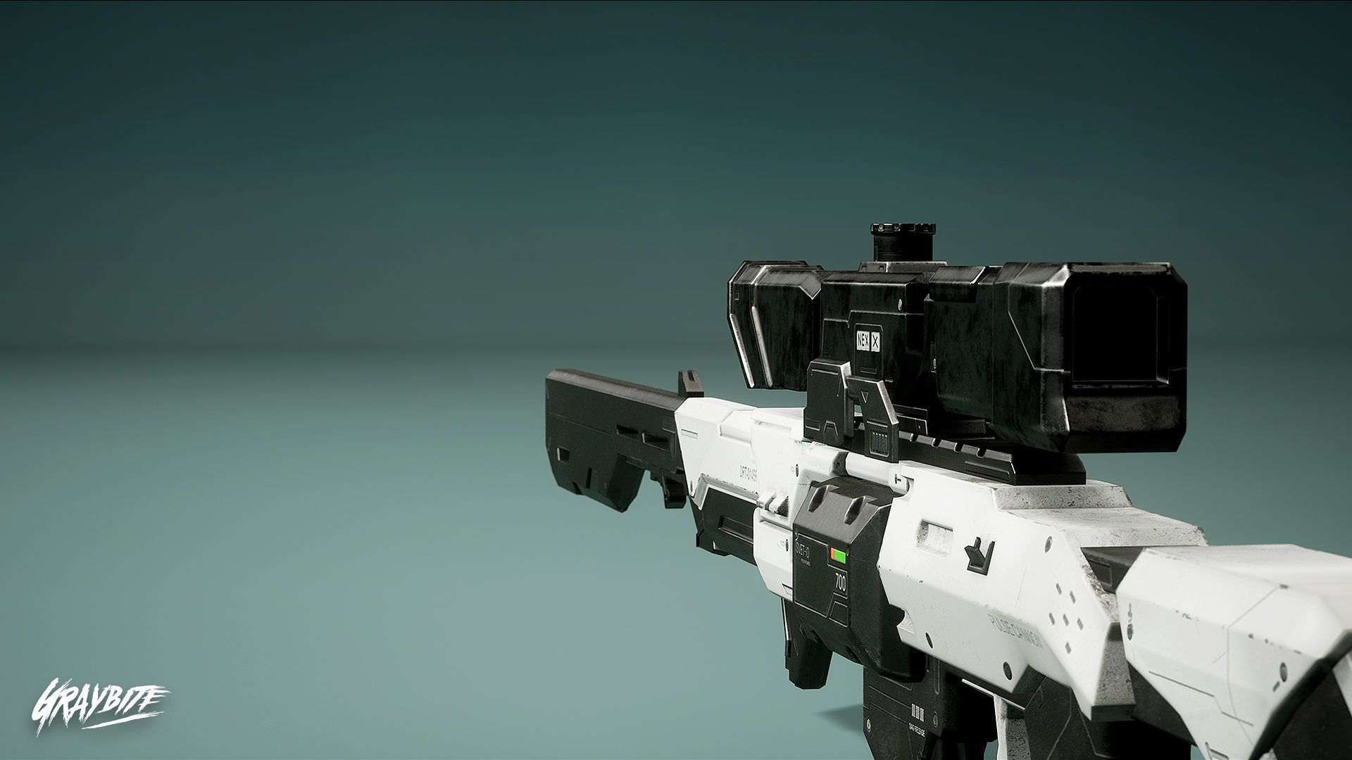 Scifi Weapon Pack Vol 01 FPS Anims Low-poly 3D model_10
