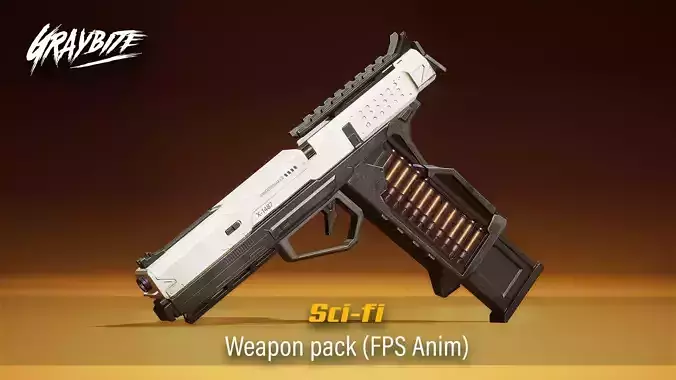 Scifi Weapon Pack Vol 01 FPS Anims