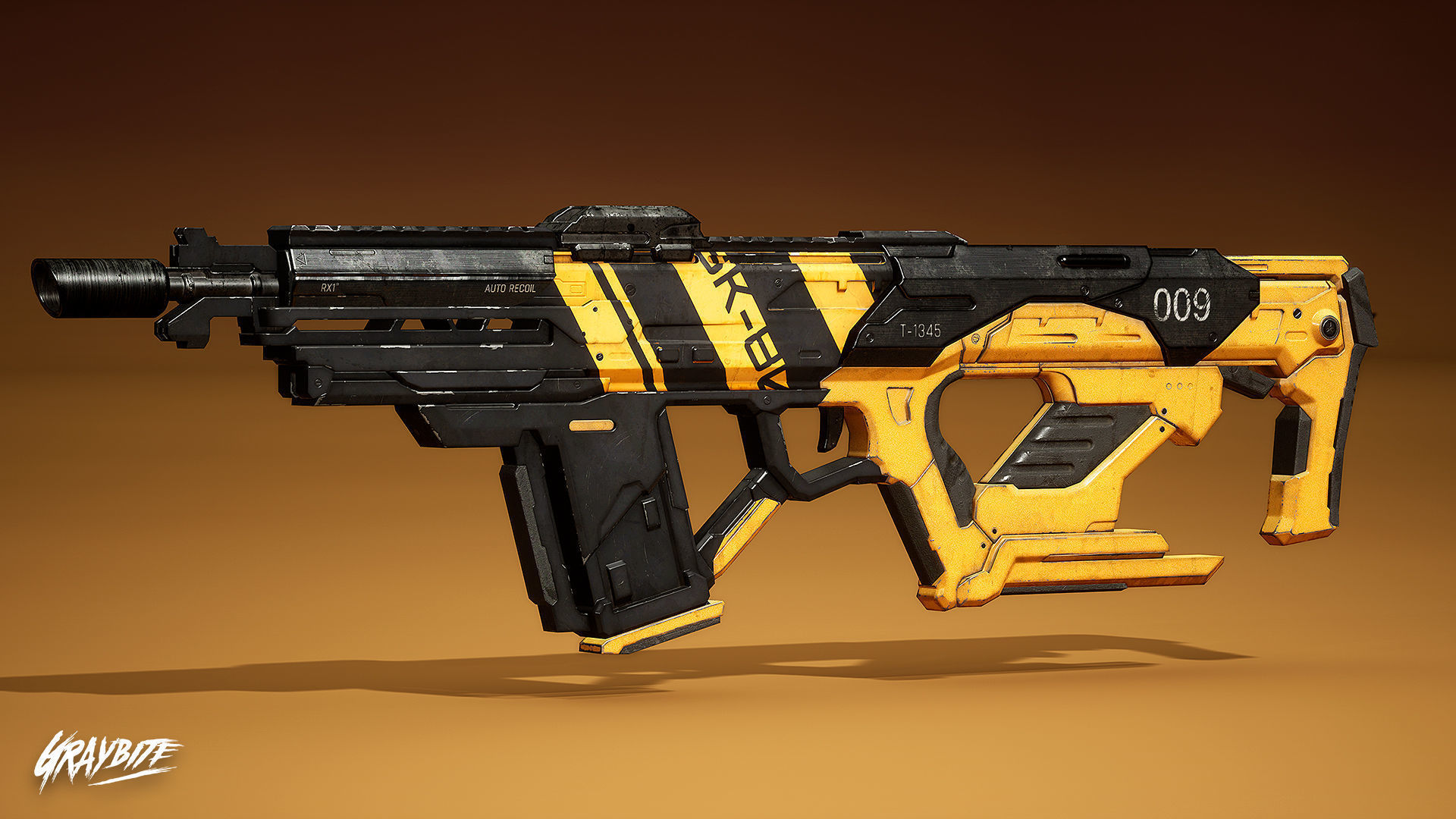 Scifi Weapon Pack Vol 01 FPS Anims Low-poly 3D model_7