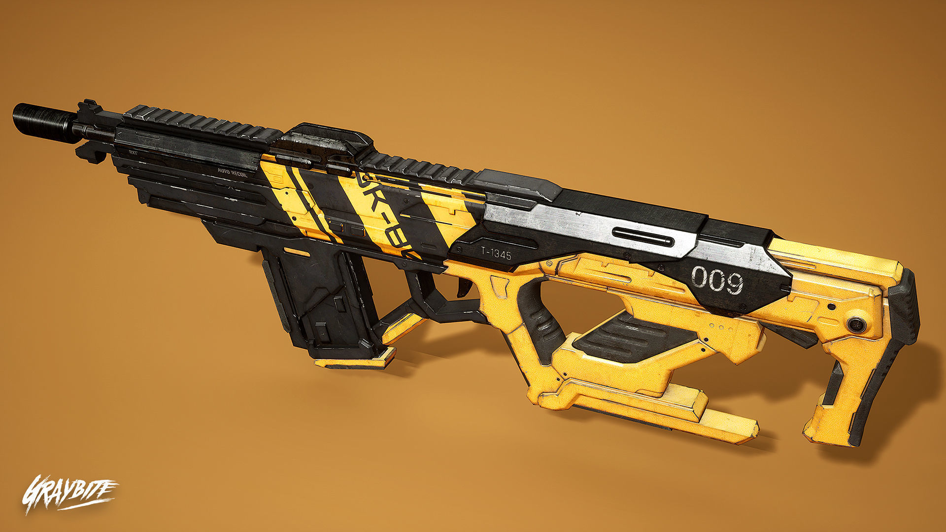 Scifi Weapon Pack Vol 01 FPS Anims Low-poly 3D model_8