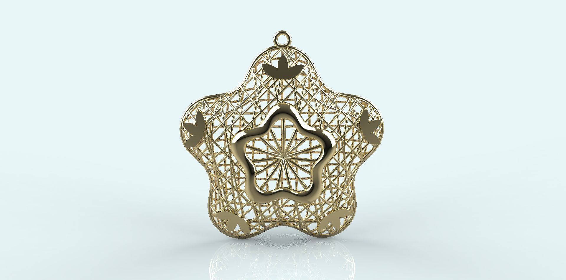 Pendant 3D print model_2